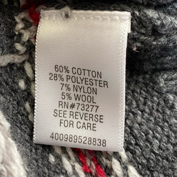 Sonoma Multicolor Knit Christmas Sweater Men’s Size M - Picture 6 of 7